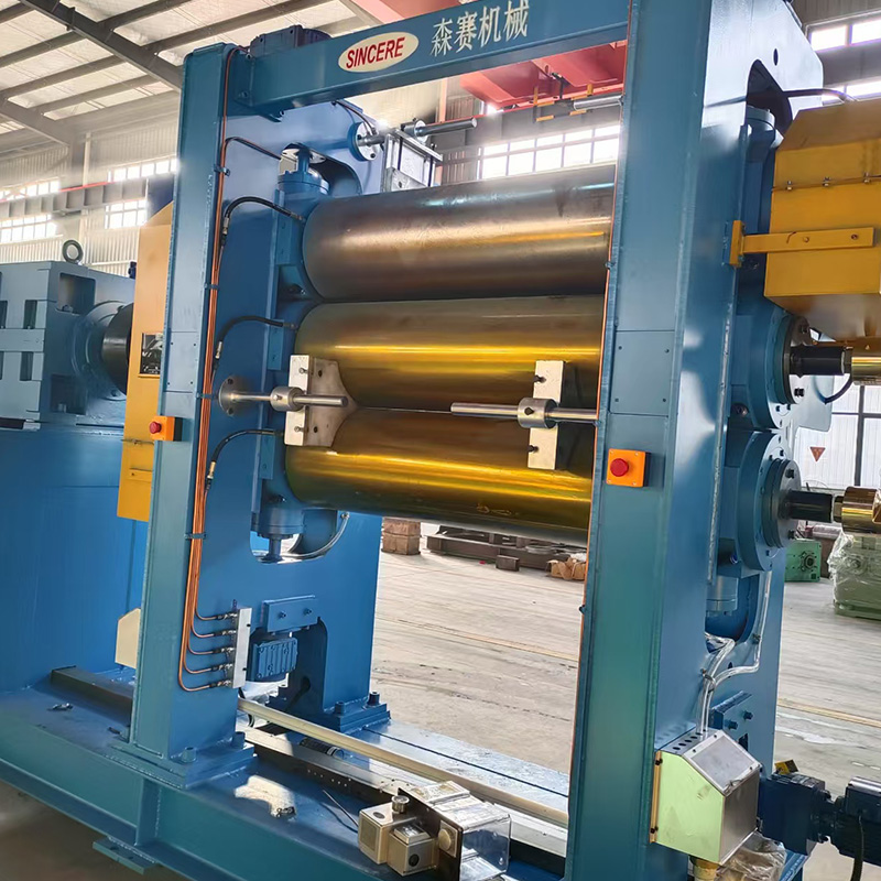 ماكينة تقويم مطاط 4 رول