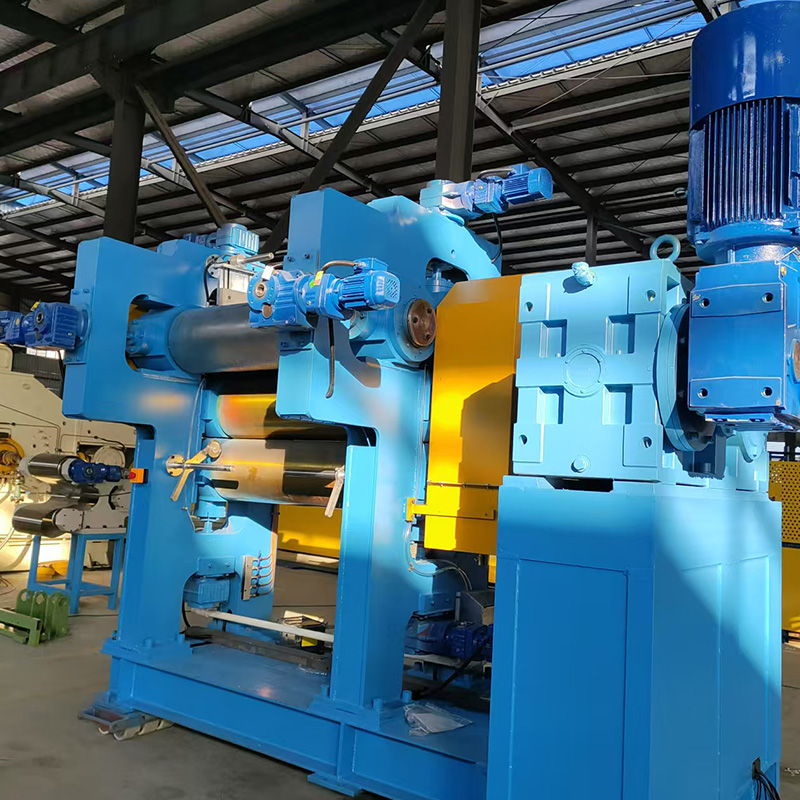 ماكينة تقويم مطاط 4 رول