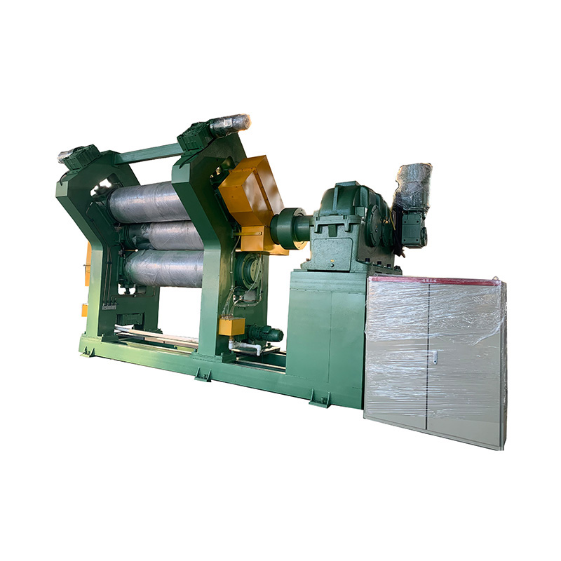 ماكينة تقويم مطاط 3 رولات