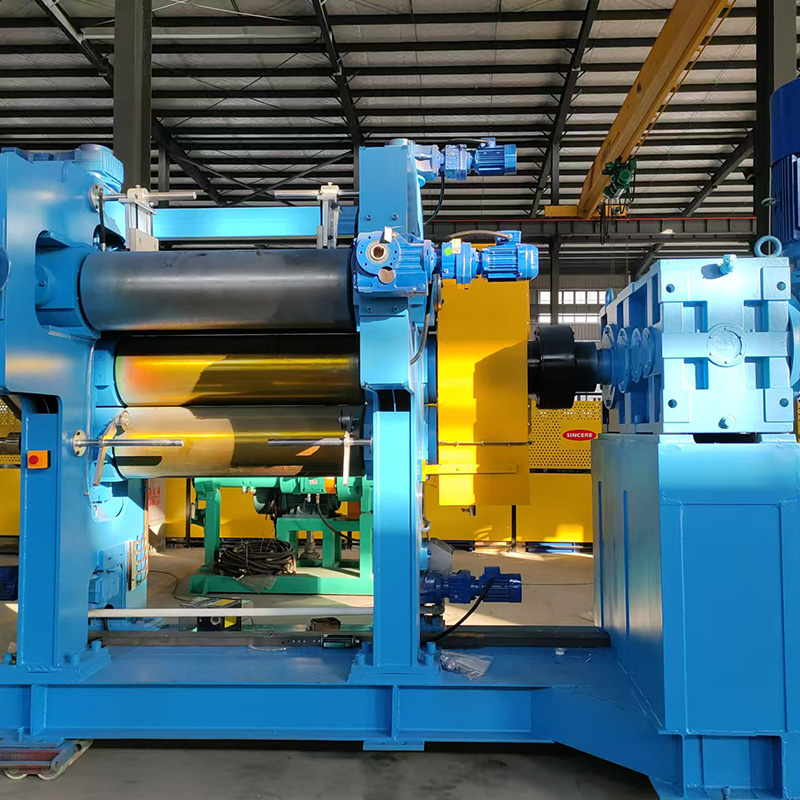 ماكينة تقويم مطاط 4 رول