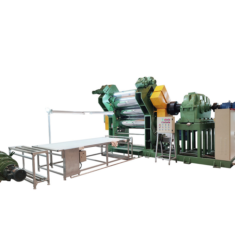 ماكينة تقويم مطاط 3 رولات