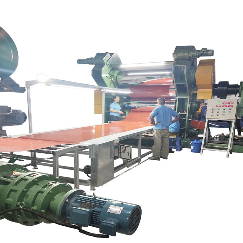 ماكينة تقويم مطاط 3 رولات